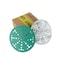 Legit Grit 6 inch Sand paper Disc, 49-Hole, Mixed Grit Variety - GRITS: 80/120/150/180/220 10 of each, 50PK LG6-49MIX1-50 - alternate 1